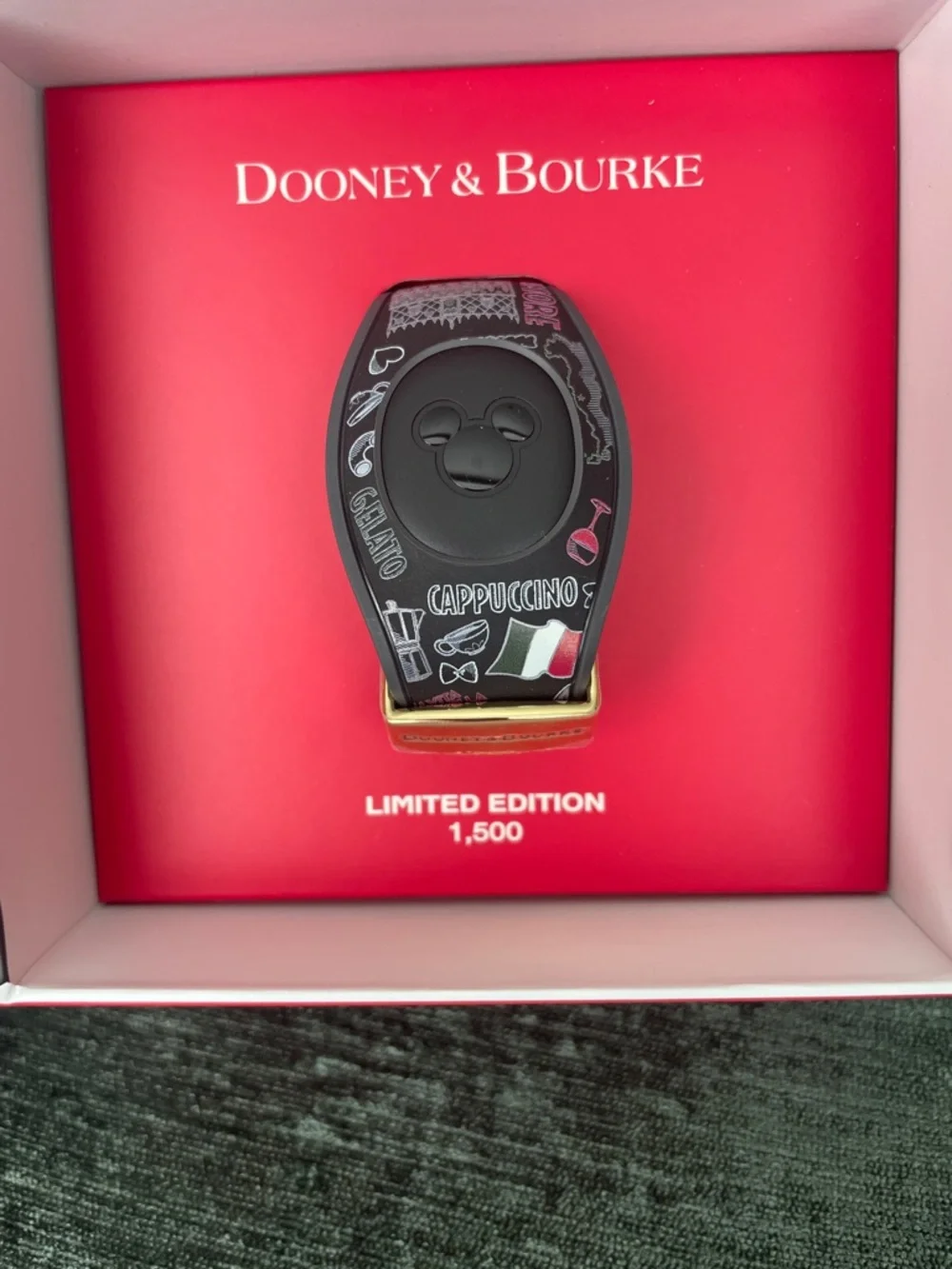 Dooney & Bourke LE, Black MagicBand from Italy Pavillon. - Picture 1 of 9